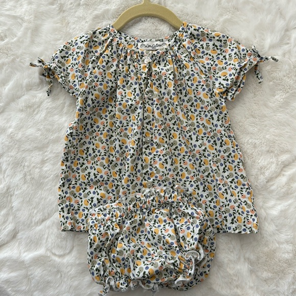 Paris floral diaper set - 6 month - Picture 1 of 4